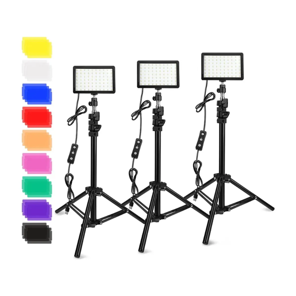 GENERICO - Kit Fotográfico Altson Kit X 3, 10w, 3 Piezas