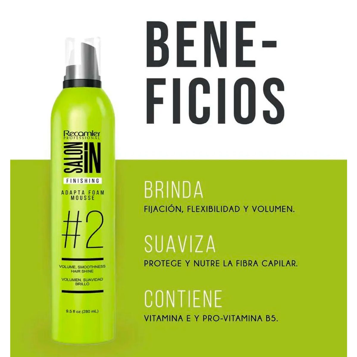 SALON IN - Salon In Adapta Foam Mousse Espuma Moldeadora 2 280ml