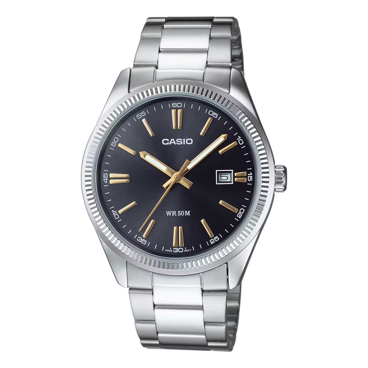 CASIO - Reloj Casio MTP-1302D-1A2V Hombre Acero Plateado