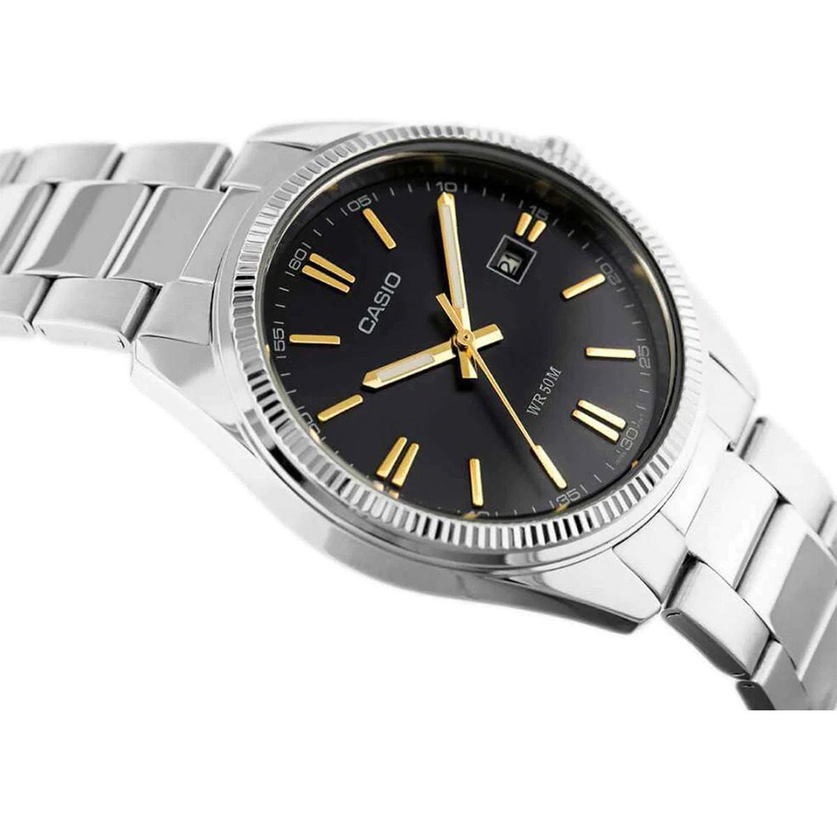 CASIO - Reloj Casio MTP-1302D-1A2V Hombre Acero Plateado