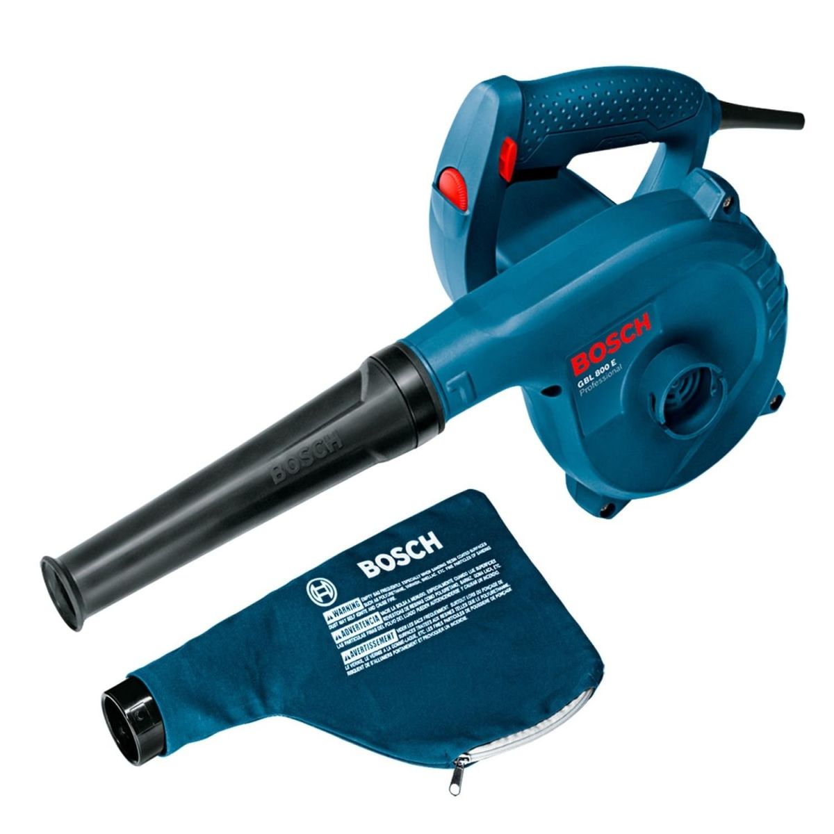 BOSCH - Soplador de aire con aspiración de polvo GBL 800 E Bosch