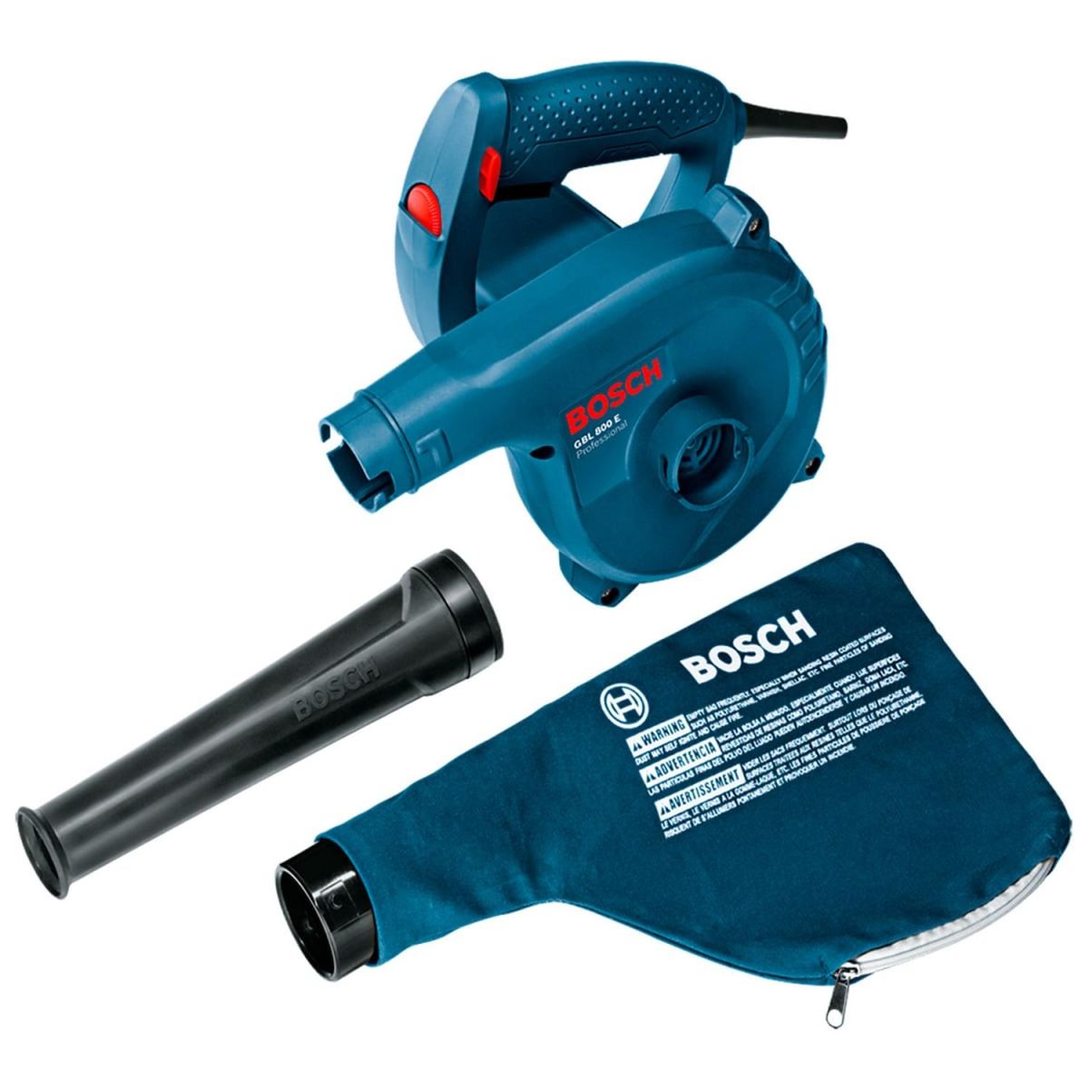 BOSCH - Soplador de aire con aspiración de polvo GBL 800 E Bosch