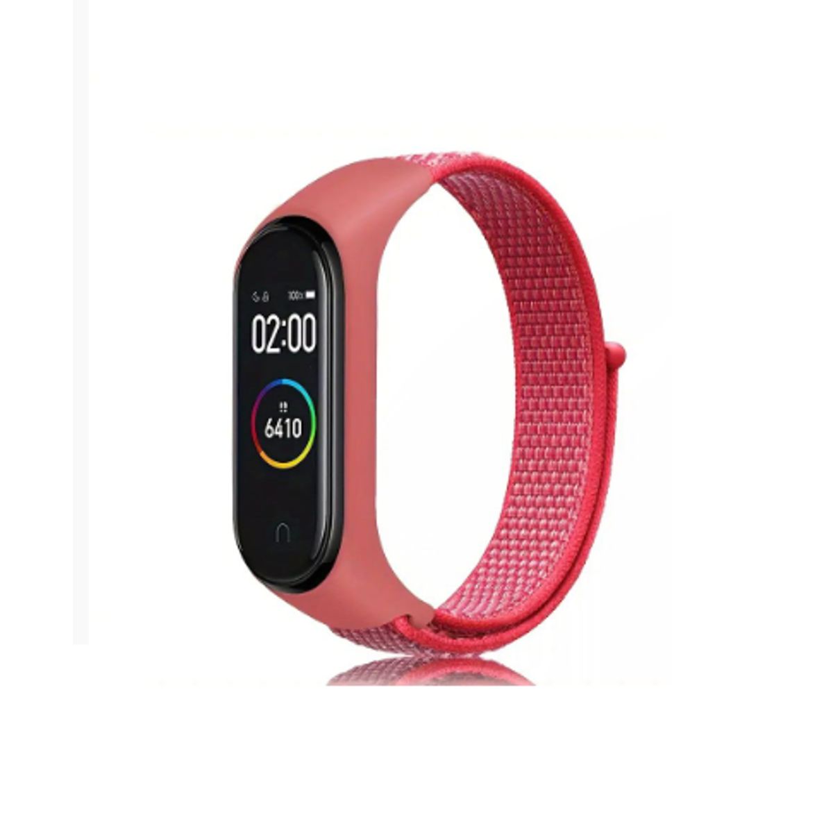 GENERICO - Correa de Nylon para Xiaomi Band 7 - Rojo