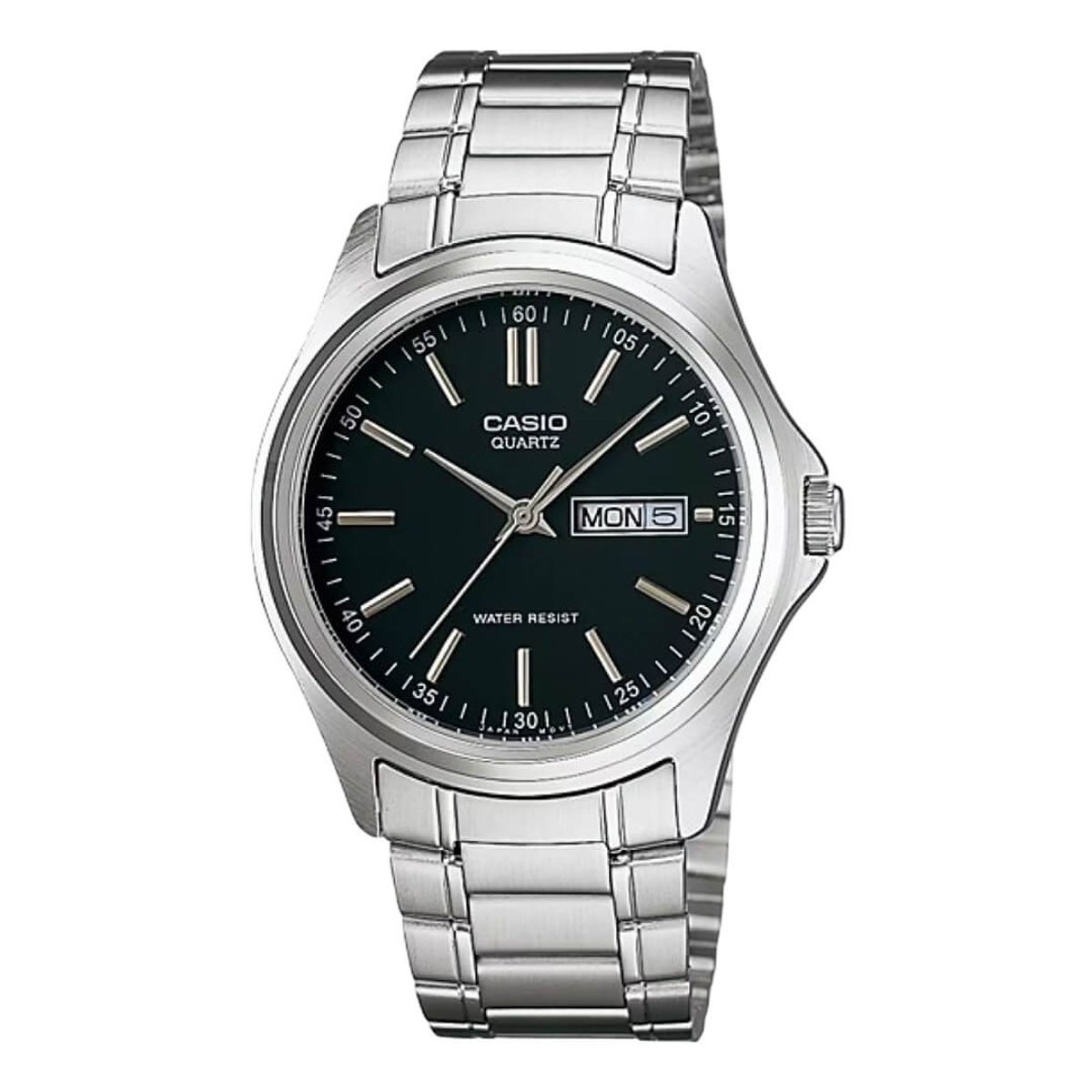 CASIO - Reloj Casio MTP-1239D-1AD Hombre Acero Plateado