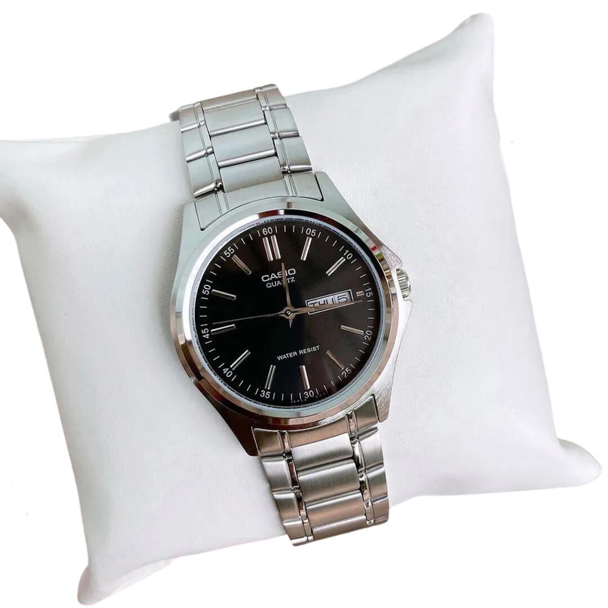 CASIO - Reloj Casio MTP-1239D-1AD Hombre Acero Plateado