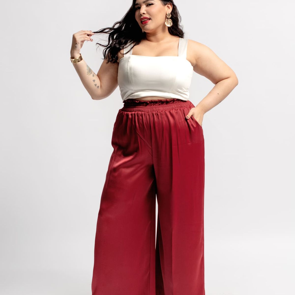 MISS LADY - PANTALON DE SEDA MUJER NOELIA