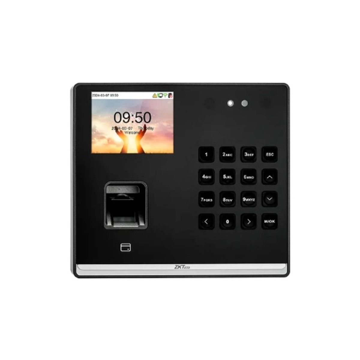 ZKTECO - CONTROL DE ASISTENCIA ADMS 500 ROSTROS 1000 HUELLA Y TARJETA. 150,000 EVENTOS