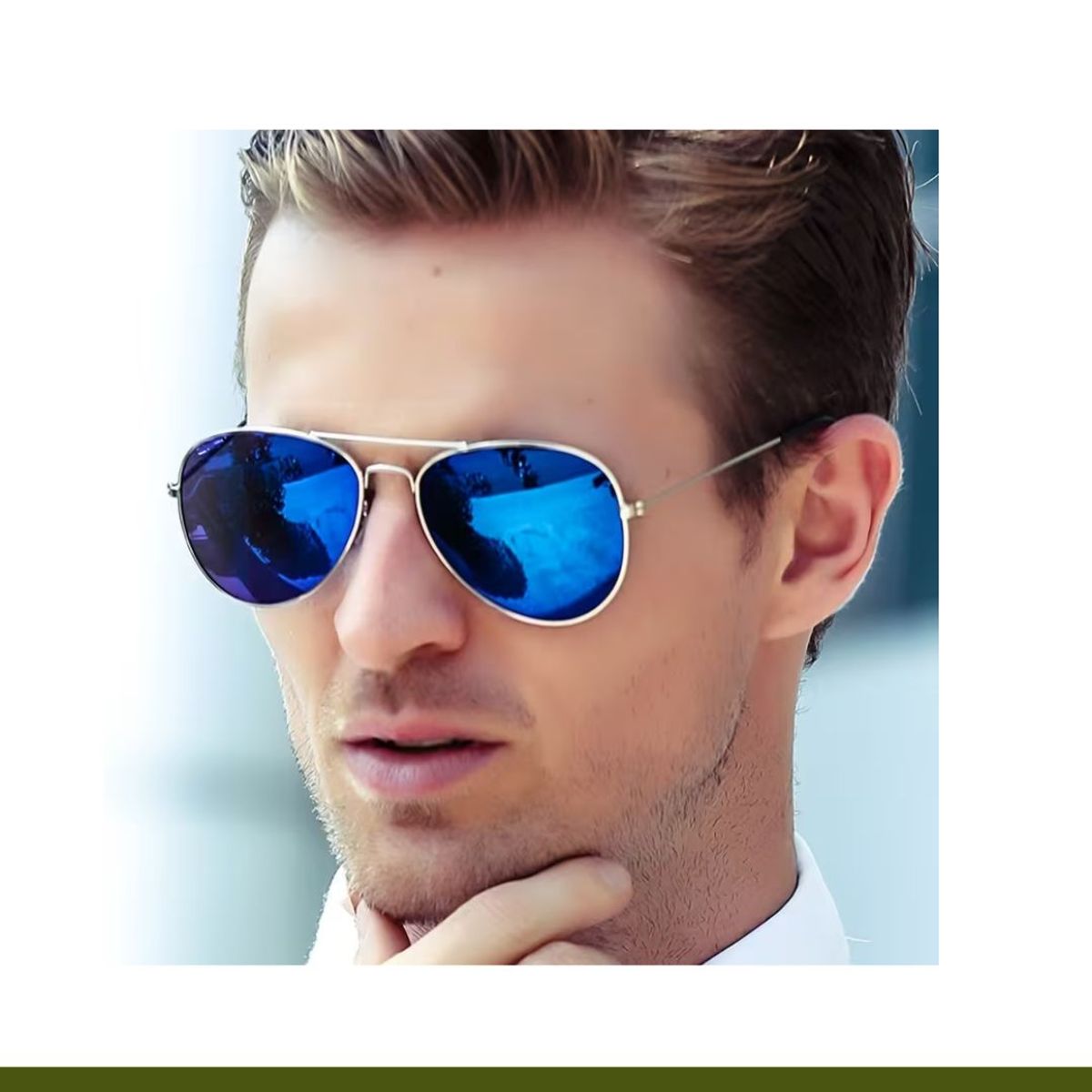 GENERICO - lentes de sol multicolor unisex