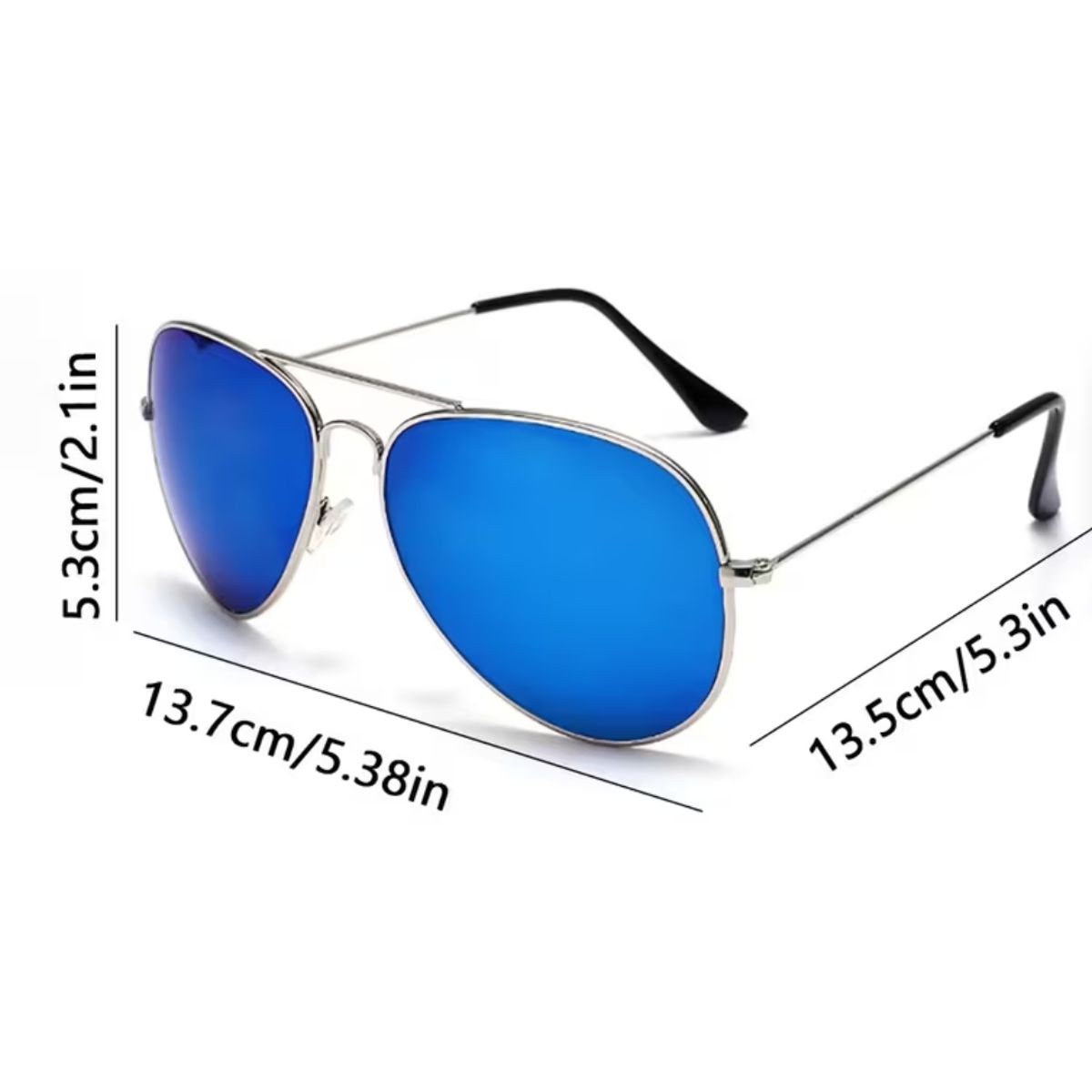 GENERICO - lentes de sol multicolor unisex