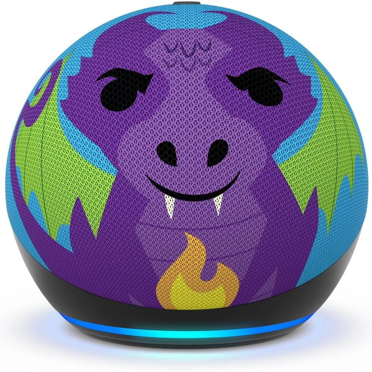 AMAZON - parlante alexa echo dot kids dragon cuenta con control parental 5ta generacion