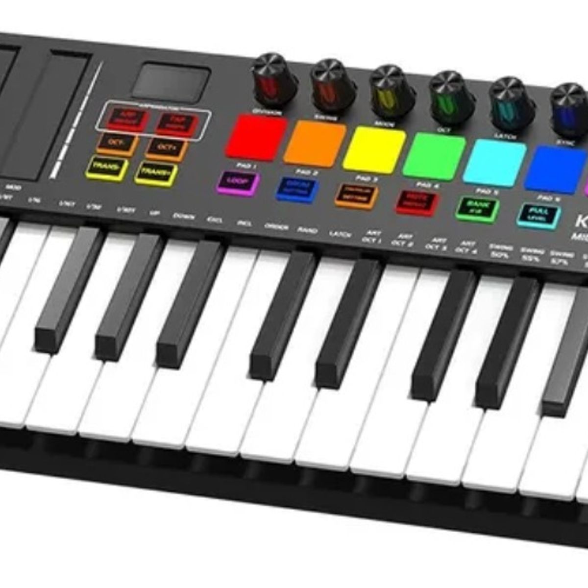 U BUY - Teclado  25 Teclas Controlador Musical Piano Usb C