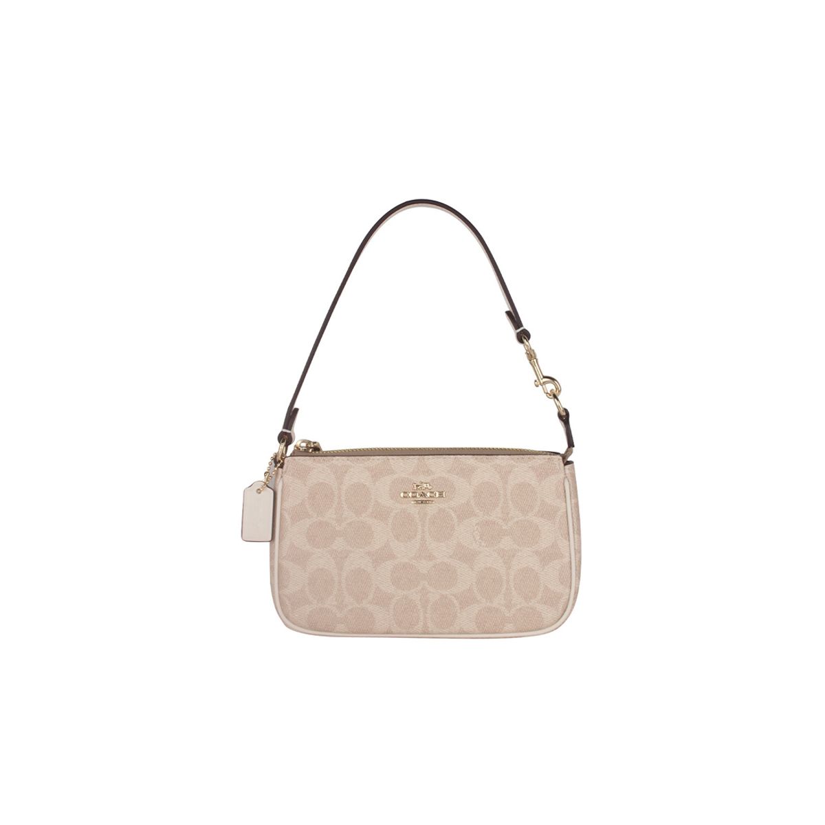 COACH - Coach Nolita 19 Bandolera en Lona Signature Arena Tiza CW426