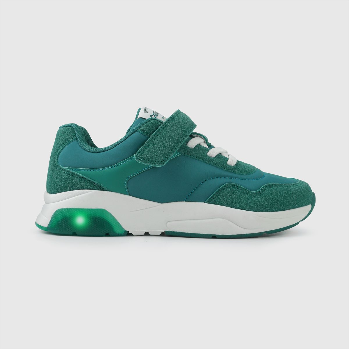 COLLOKY - Zapatilla Luces Colloky Kid Niño Verde