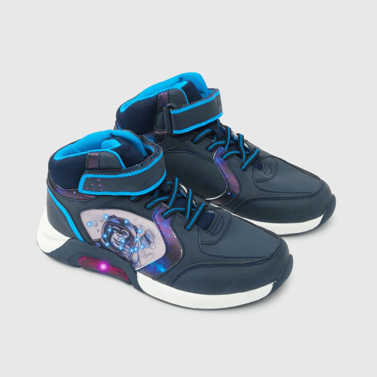 COLLOKY - Zapatilla Luces Colloky Kid Niño Azul