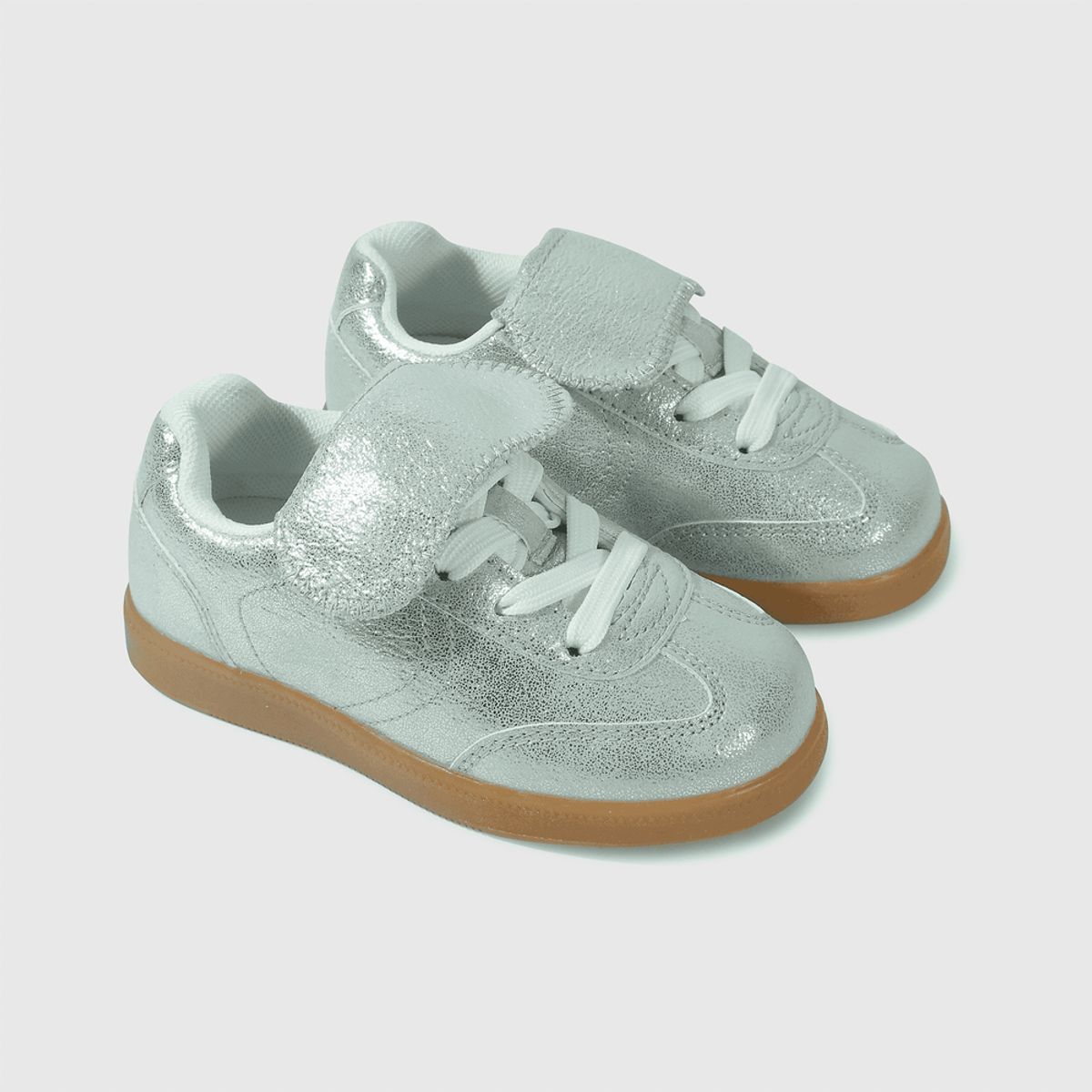 COLLOKY - Zapatilla Urbana Colloky Caminante Niña Plateado