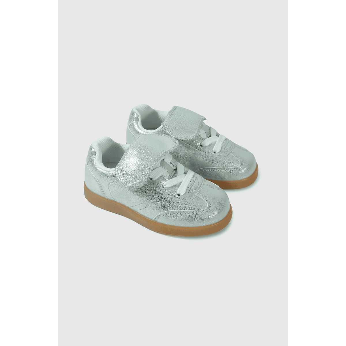 COLLOKY - Zapatilla Urbana Colloky Caminante Niña Plateado