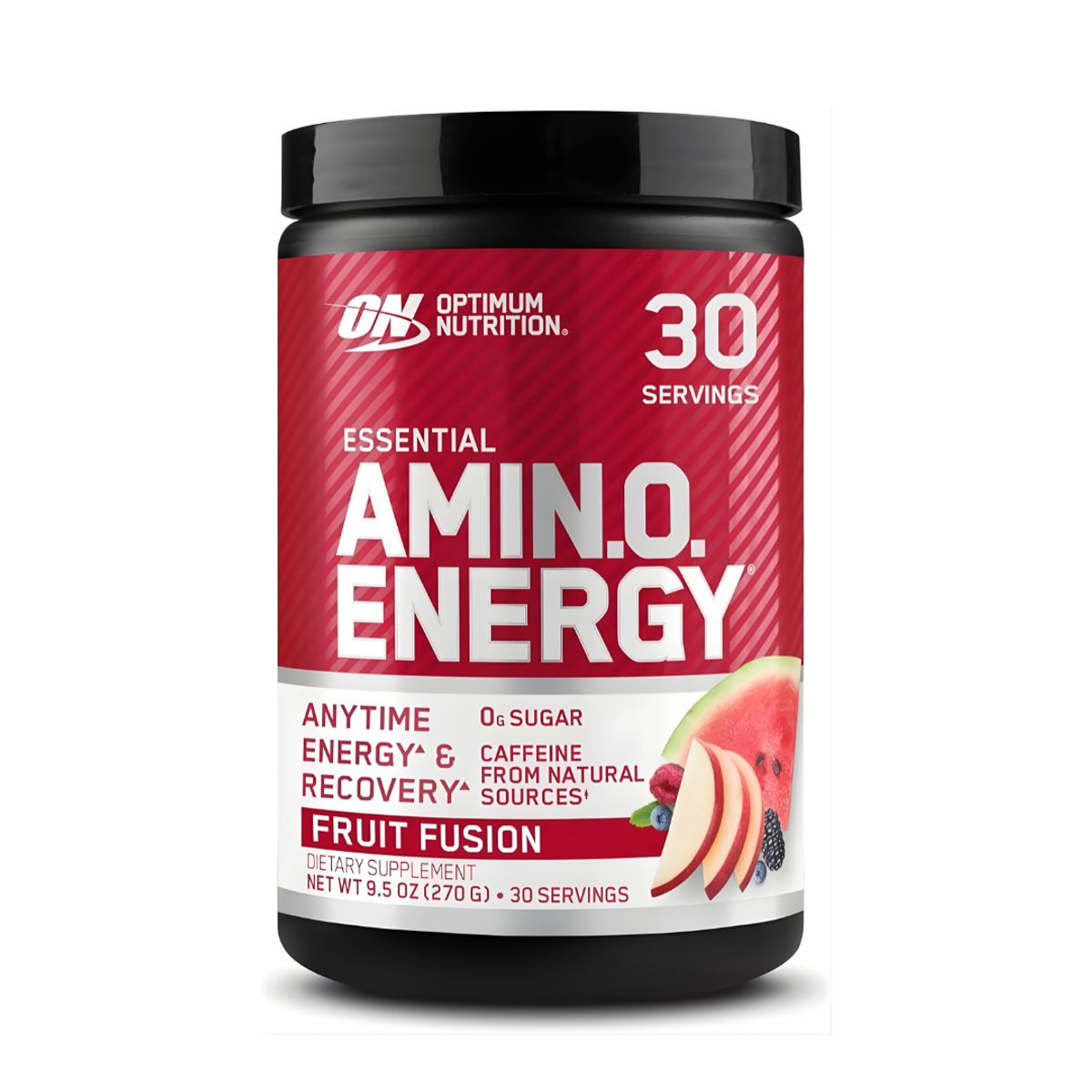 OPTIMUM NUTRITION - Amino Energy 30 servicios / 270 g - Optimum Nutrition - Fruit Fusion + Straps