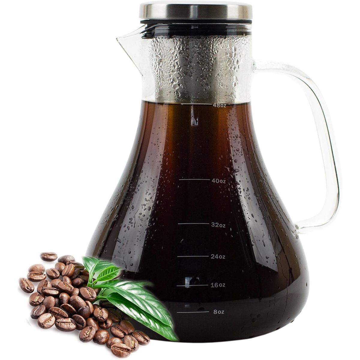 GENERICO - Cafetera para preparar café frío (cold brew) 1500 ml