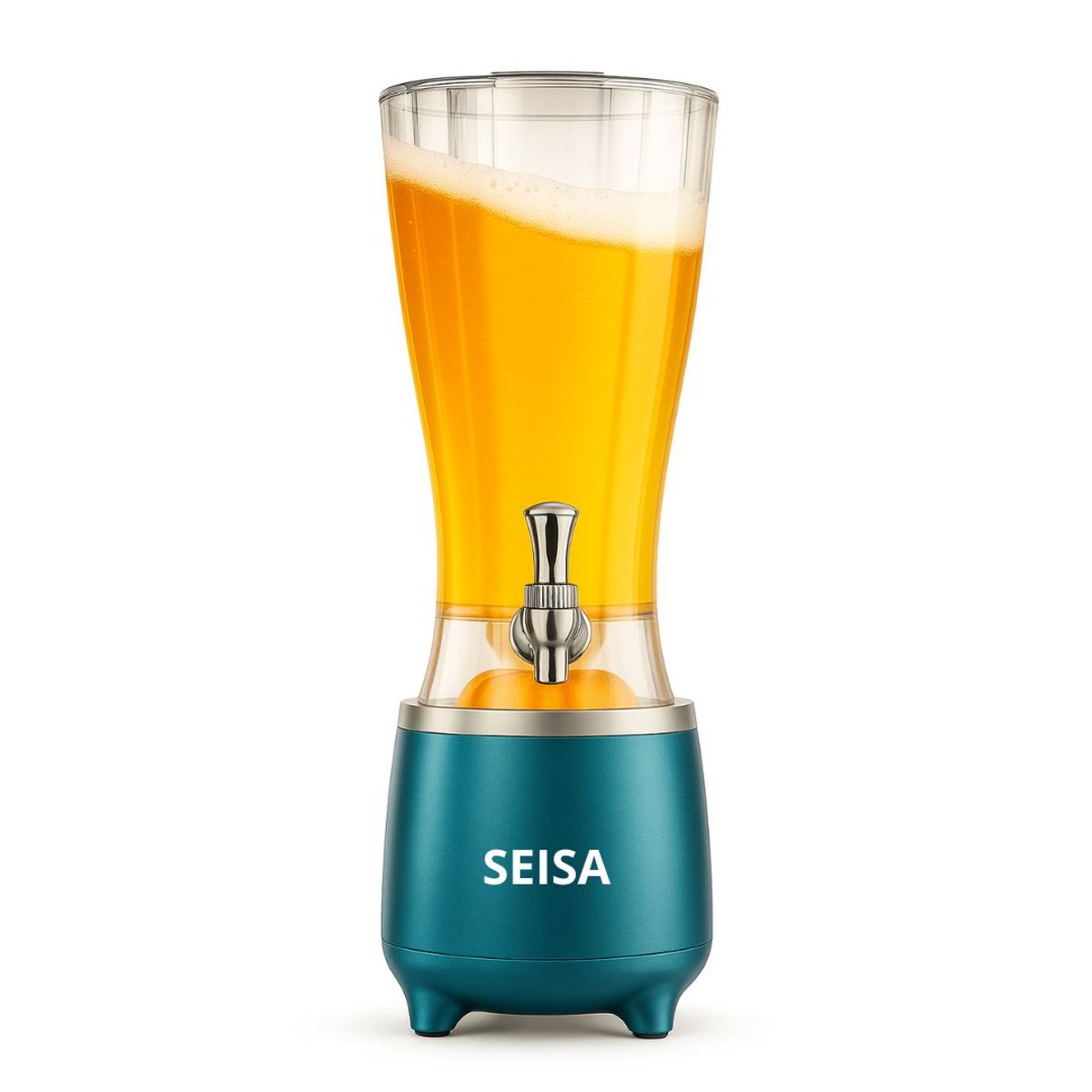 SEISA - Parlante Bluetooth LED SEISA YX-S9866 RGB con Dispensador 2.5 L Tipo Cañón de Cerveza para Fiestas