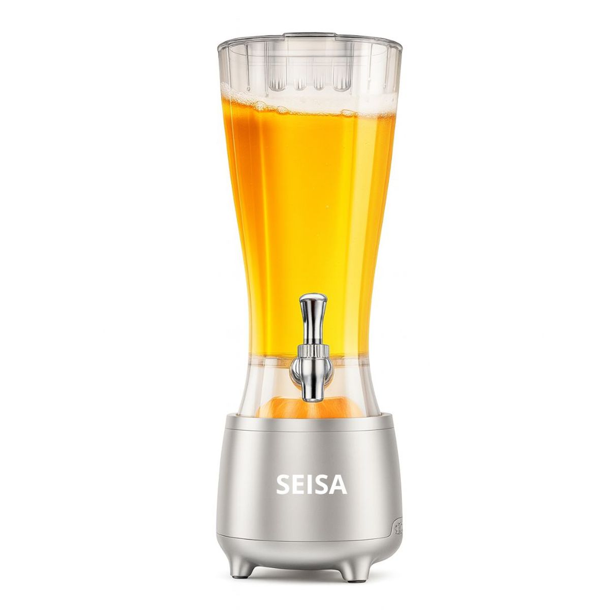 SEISA - Parlante Bluetooth LED SEISA YX-S9866 RGB con Dispensador 2.5 L Tipo Cañón de Cerveza para Fiestas