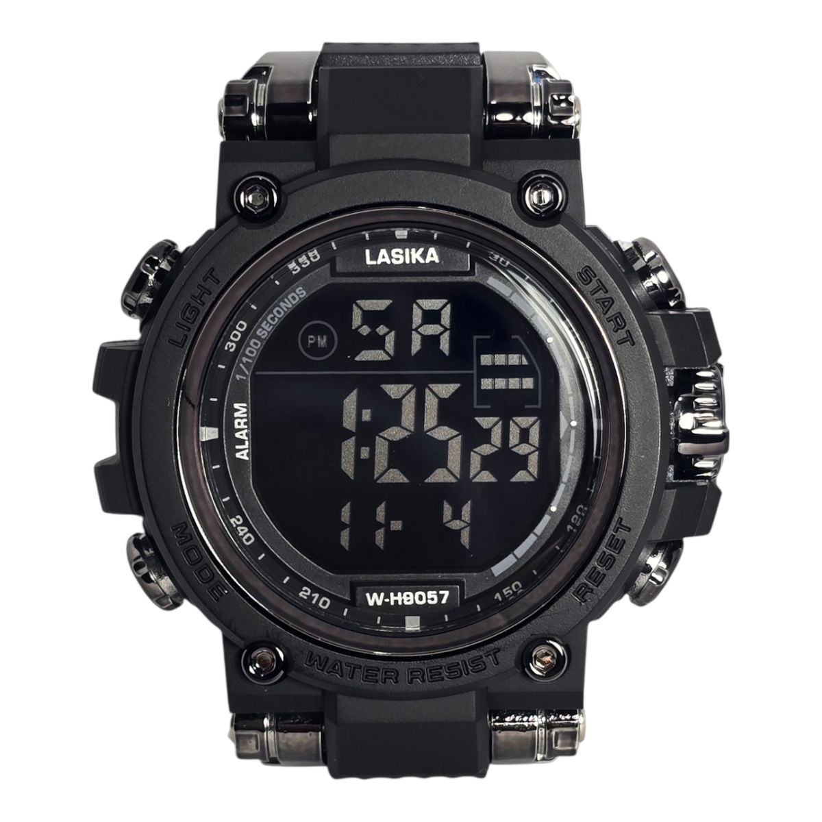 GENERICO - RELOJ DIGITAL PARA HOMBRE - RESISTENTE AL AGUA Y POLVO - COLOR NEGRO