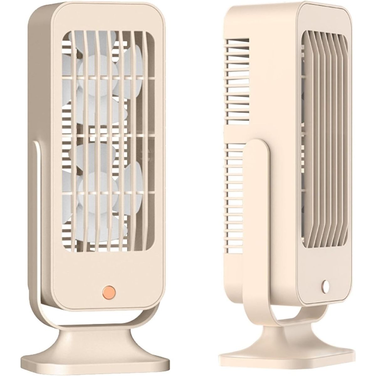 GENERICO - Ventilador Doble Aspa Recargable de Habitación para Dormitorio