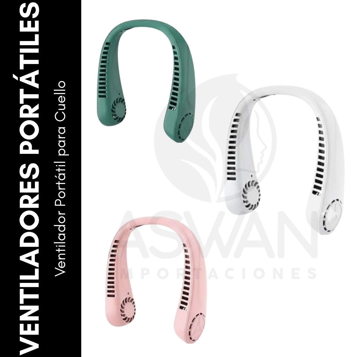 Ventilador Portátil para Cuello, marca GENERICO - Foto Principal