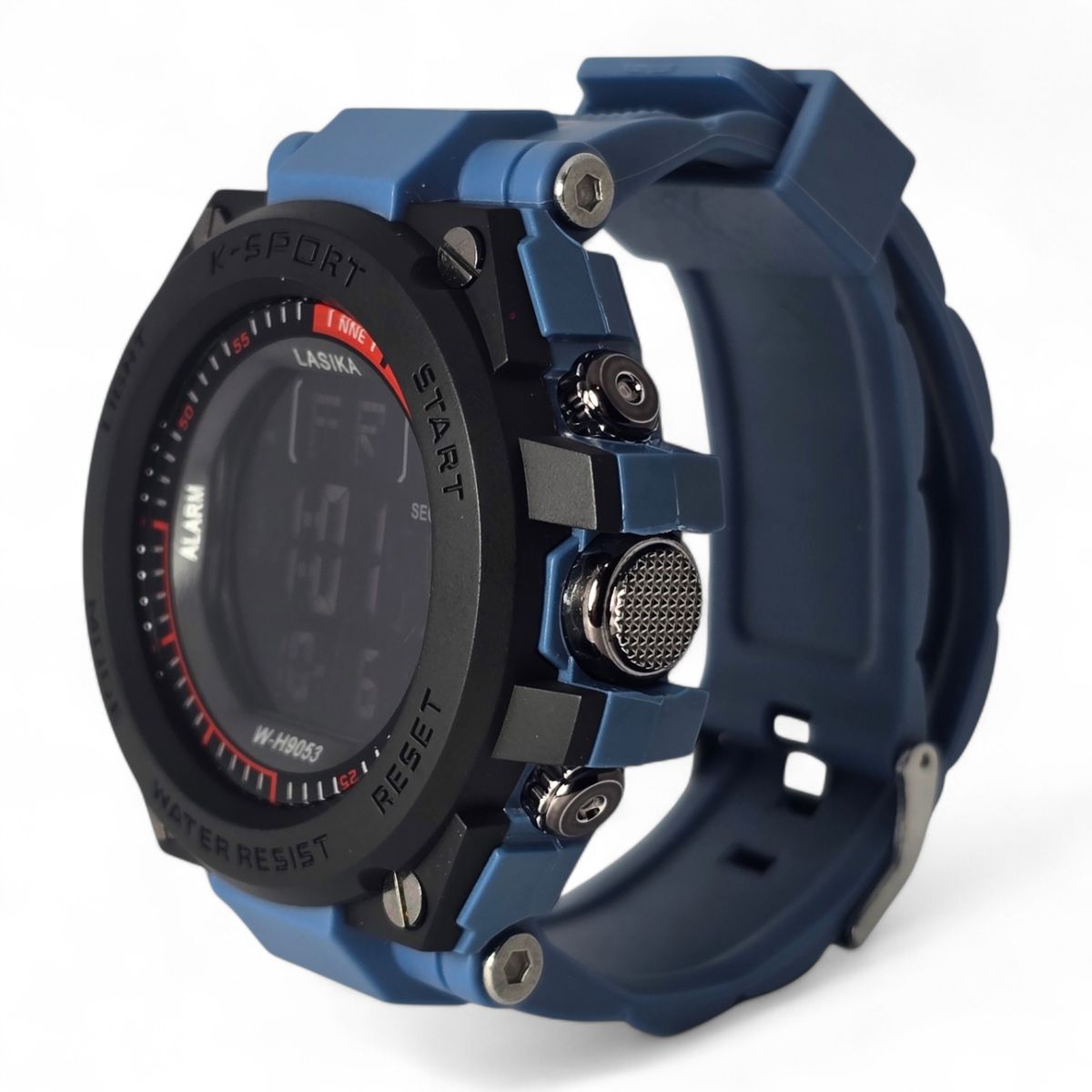 GENERICO - RELOJ PARA HOMBRE RESISTENTE AL AGUA Y POLVO - DIGITAL - COLOR AZUL