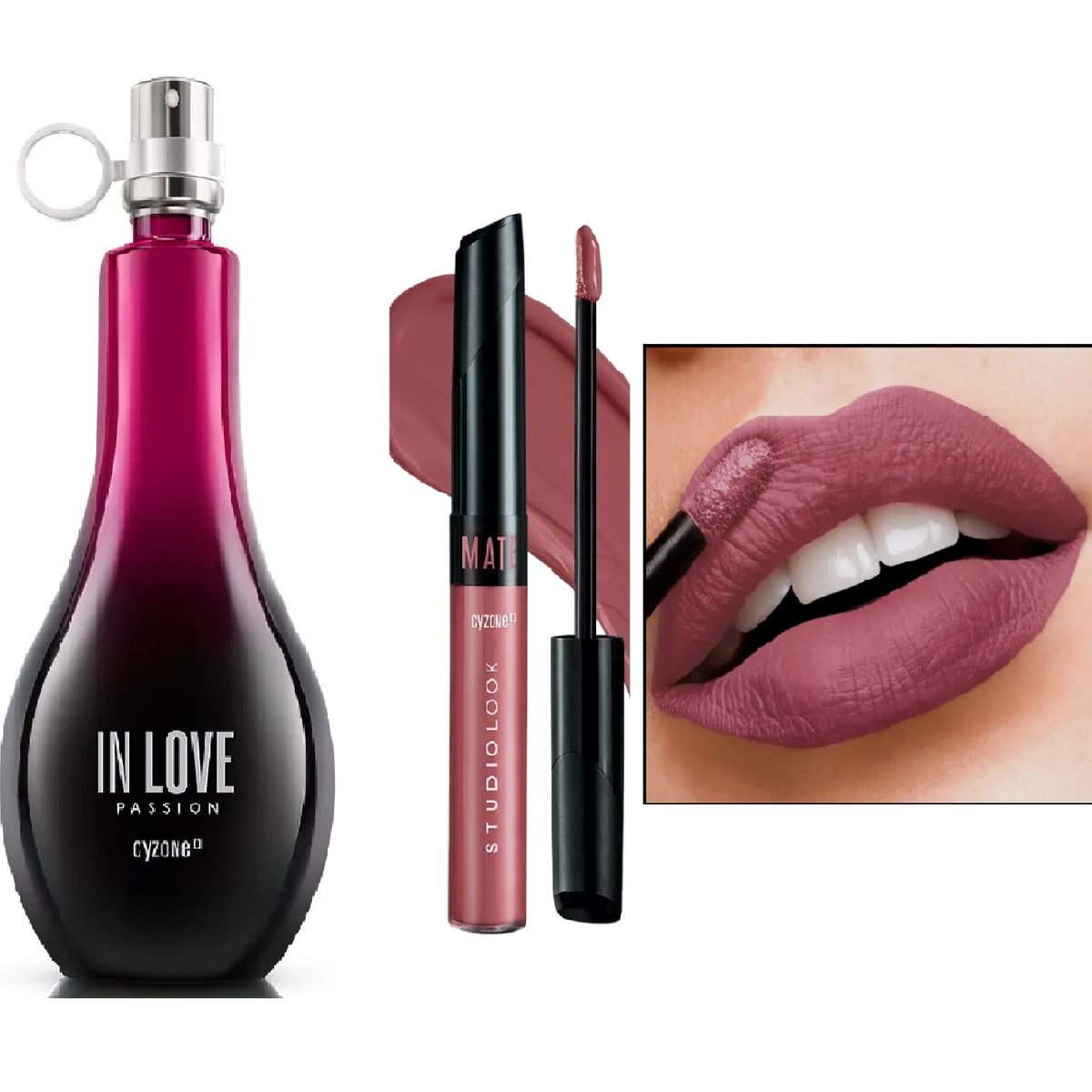 CYZONE - In Love Passion Perfume + Rose Nude - Cyzone 50 ml