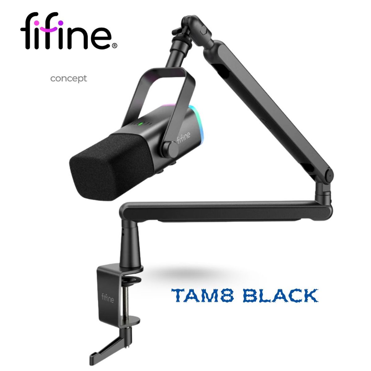 FIFINE - Micrófono Fifine TAM8 BLACK