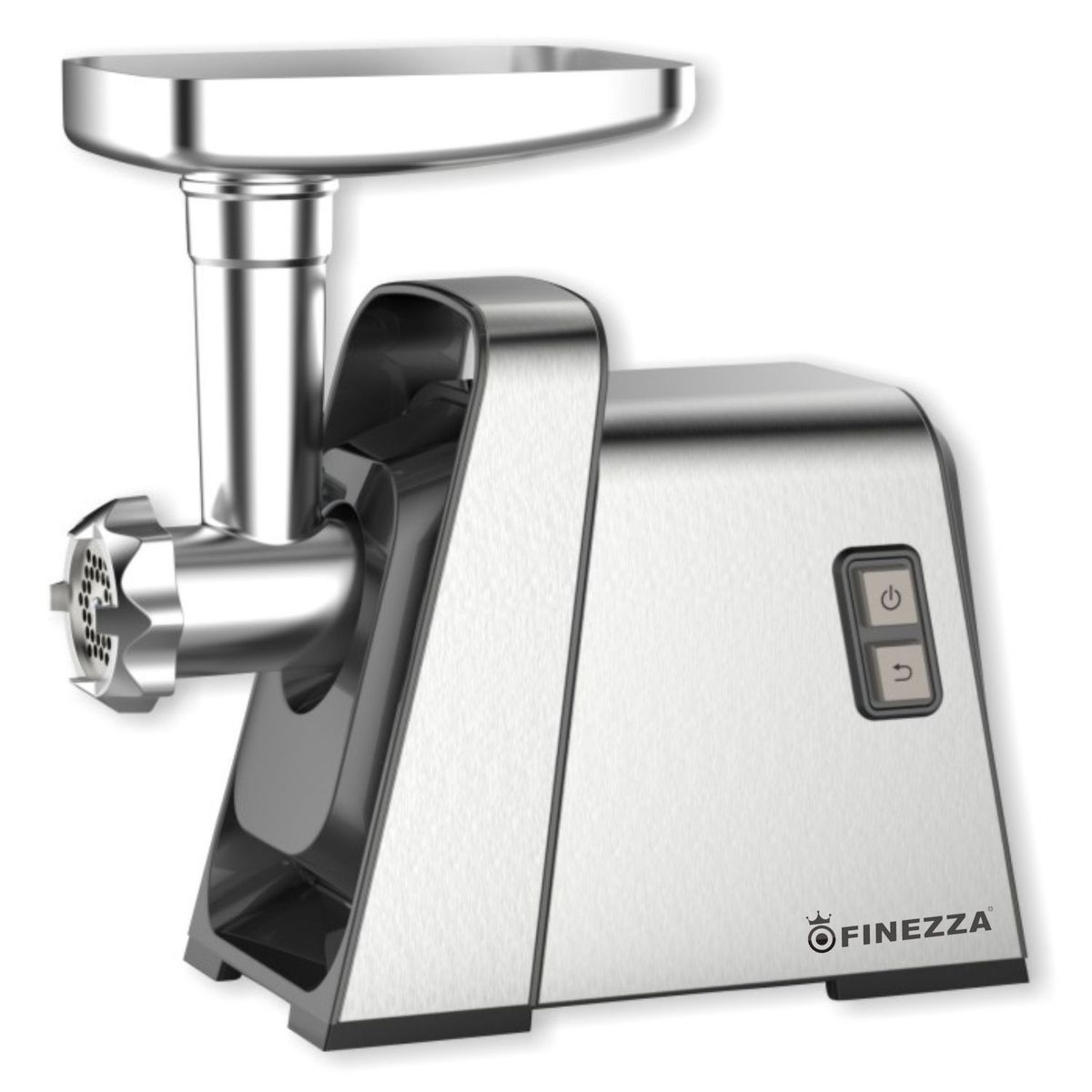FINEZZA - Moledor de Carne Finezza Eléctrica FZ-102MC Potencia 1800 Watts Gris