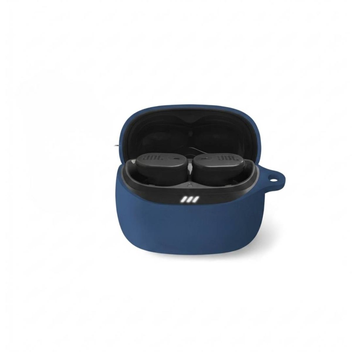 GENERICO - Funda Case De Silicona Para Audifonos Jbl Tune Buds 2 Azul