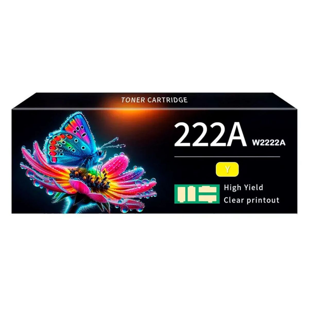 FIVEX - Toner Compatible HP 222A Yellow W2222A MFP 330333033388