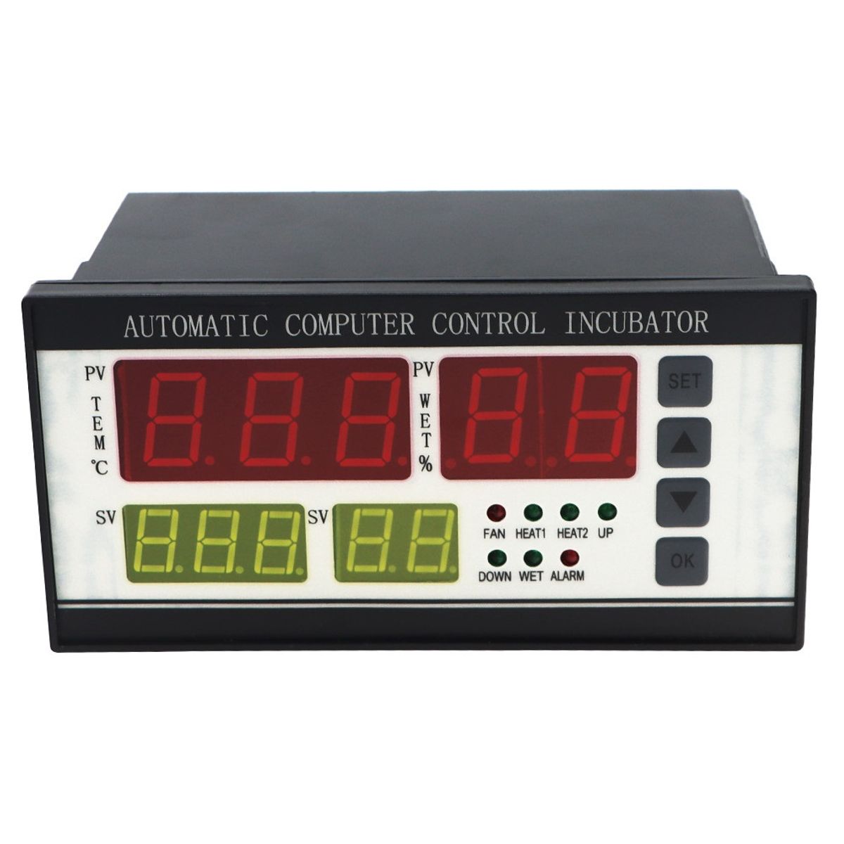 GENERICO - Controlador Digital XM-18 para Incubadora de Huevos Temperatura y Humedad