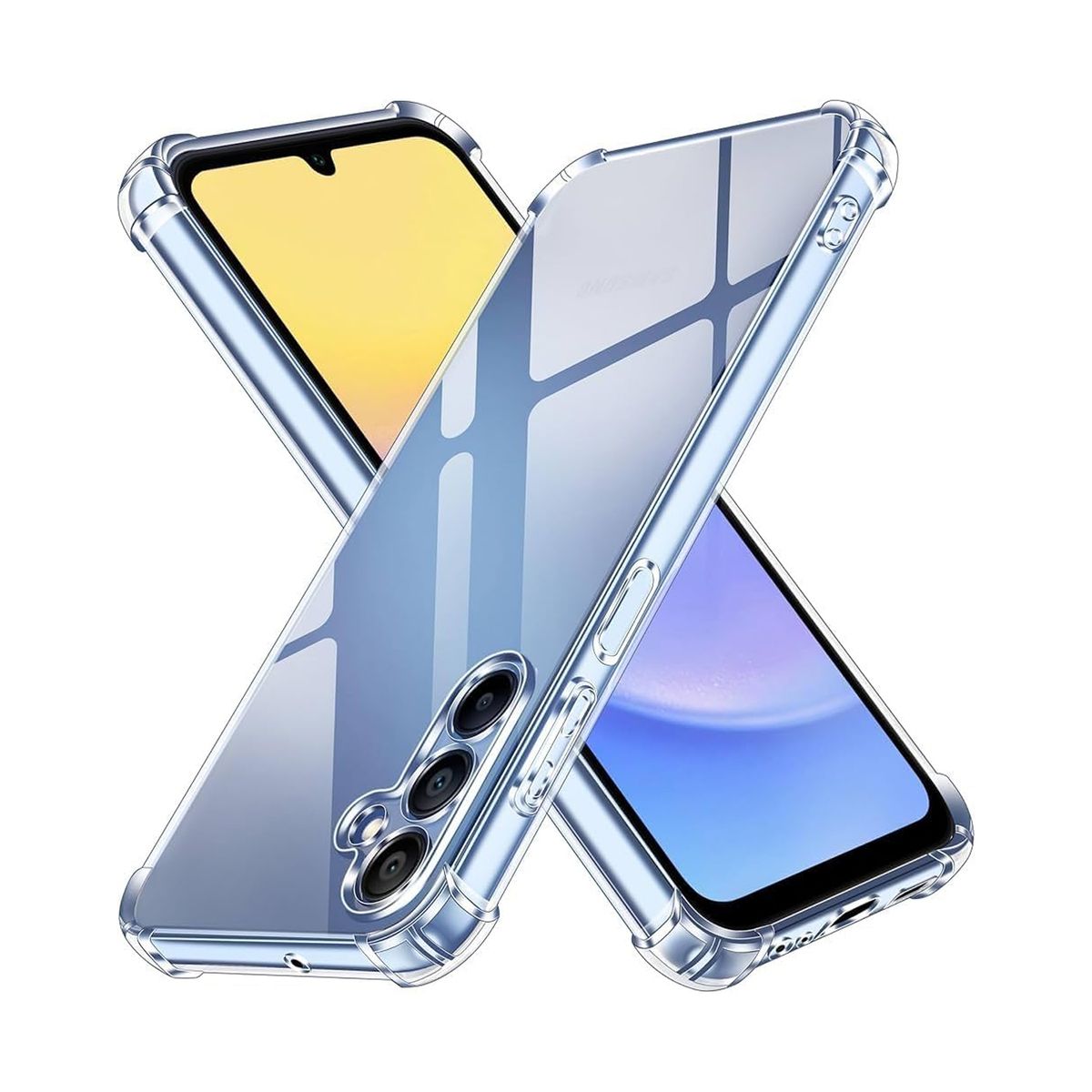 GENERICO - Case Funda Protector SAMSUNG A17 - TRANSPARENTE ANTI IMPACTO