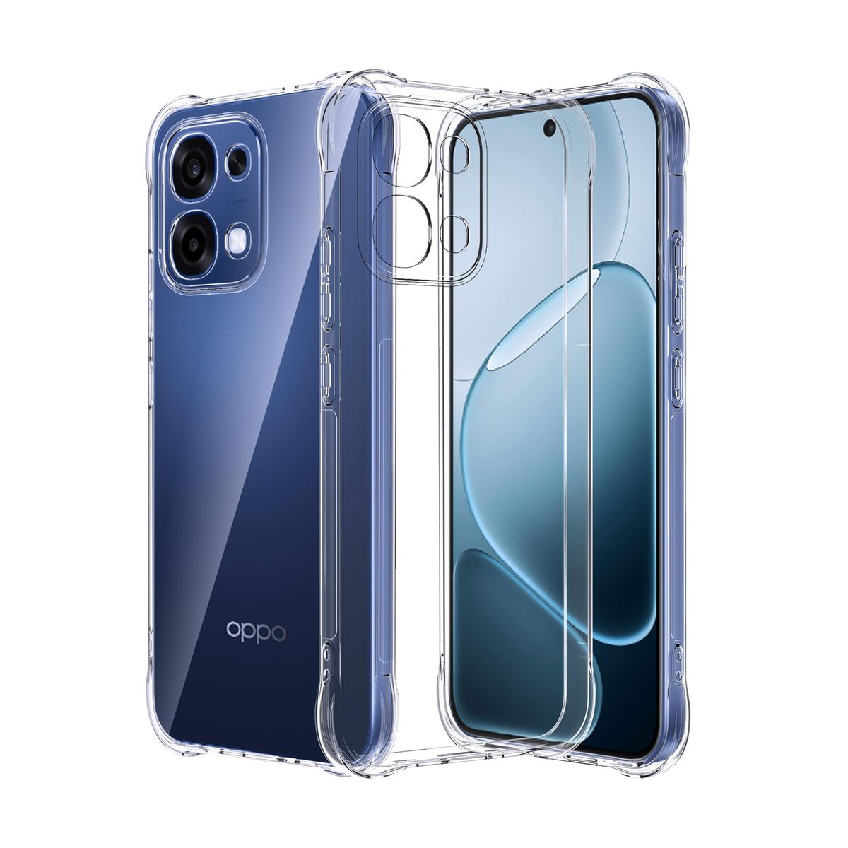 GENERICO - Case Funda Protector OPPO A6 PRO 5G - TRANSPARENTE ANTI IMPACTO