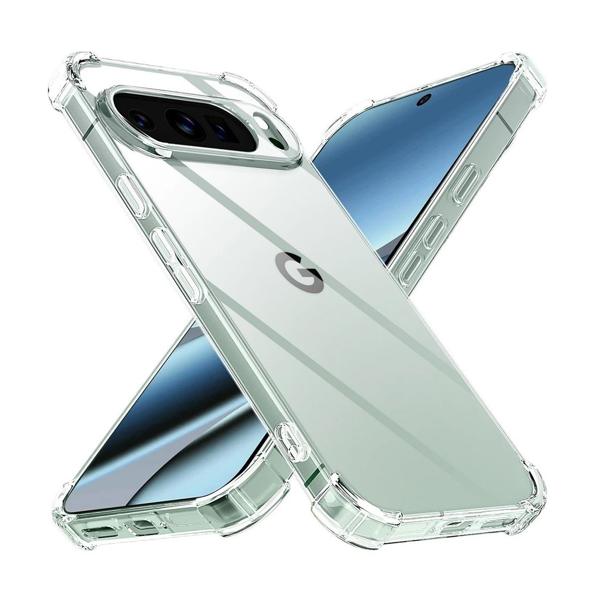 GENERICO - Case Funda Protector GOOGLE PIXEL 10 PRO XL - TRANSPARENTE ANTI IMPACTO