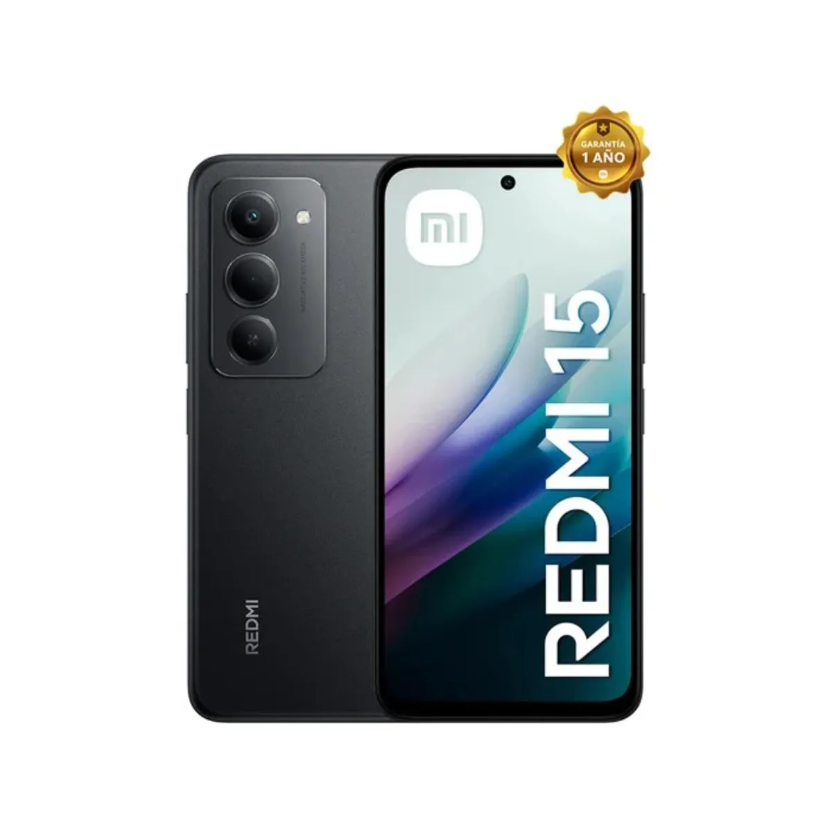 XIAOMI - Celular Xiaomi Redmi 15 8GB RAM 256GB ROM Midnight Black