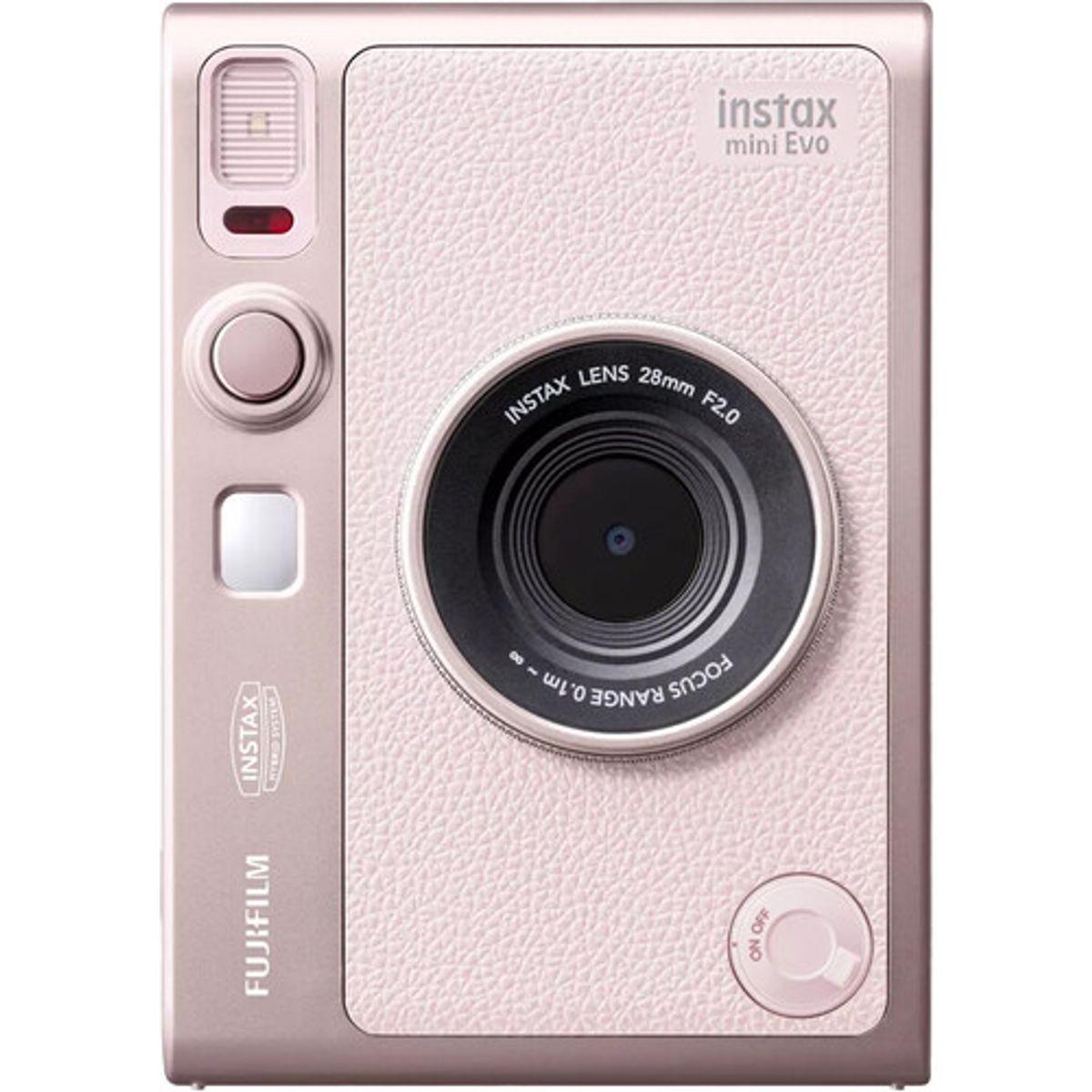 Fujifilm - Fujifilm Instax Mini EVO Cámara instantánea - Gentle Rosa USB-Type C