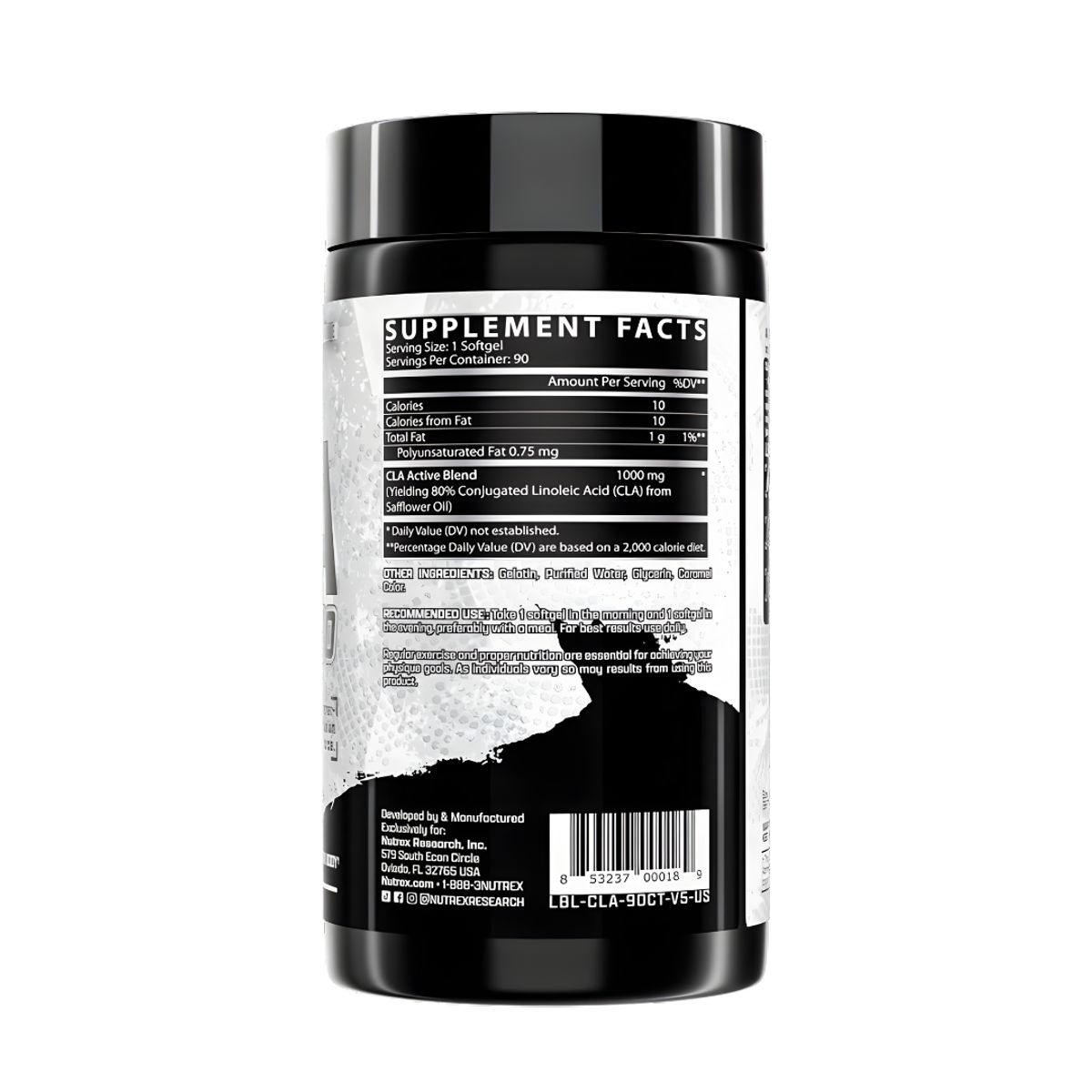 NUTREX RESEARCH - CLA 1000 mg Nutrex Research - 90 capsulas