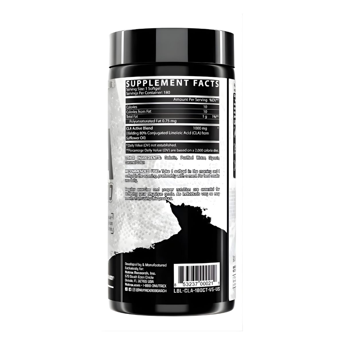 NUTREX RESEARCH - CLA 1000 mg Nutrex Research - 180 capsulas