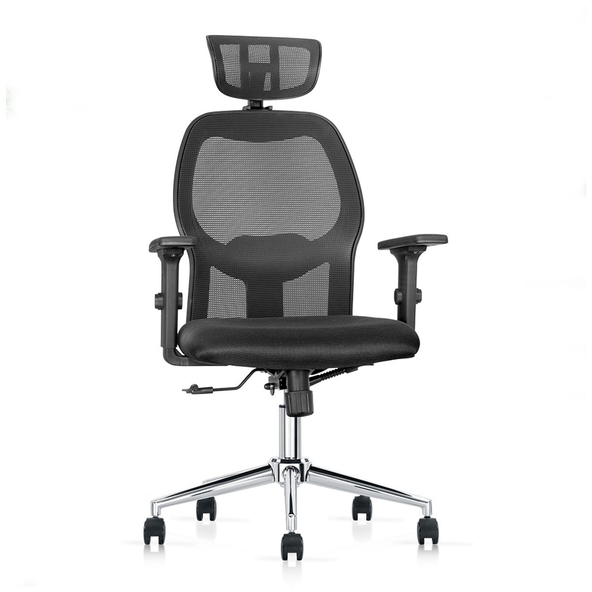 ALTHEA CONFORT - Silla Ergonómica Mónaco Presidente Negro Althea Confort