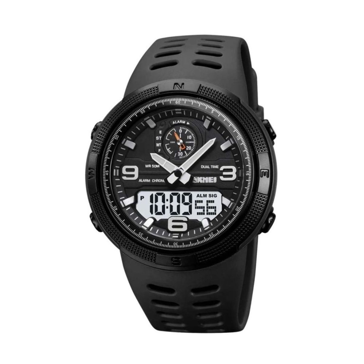 SKMEI - Reloj Skmei 1655 Deportivo Resistente Dual Time