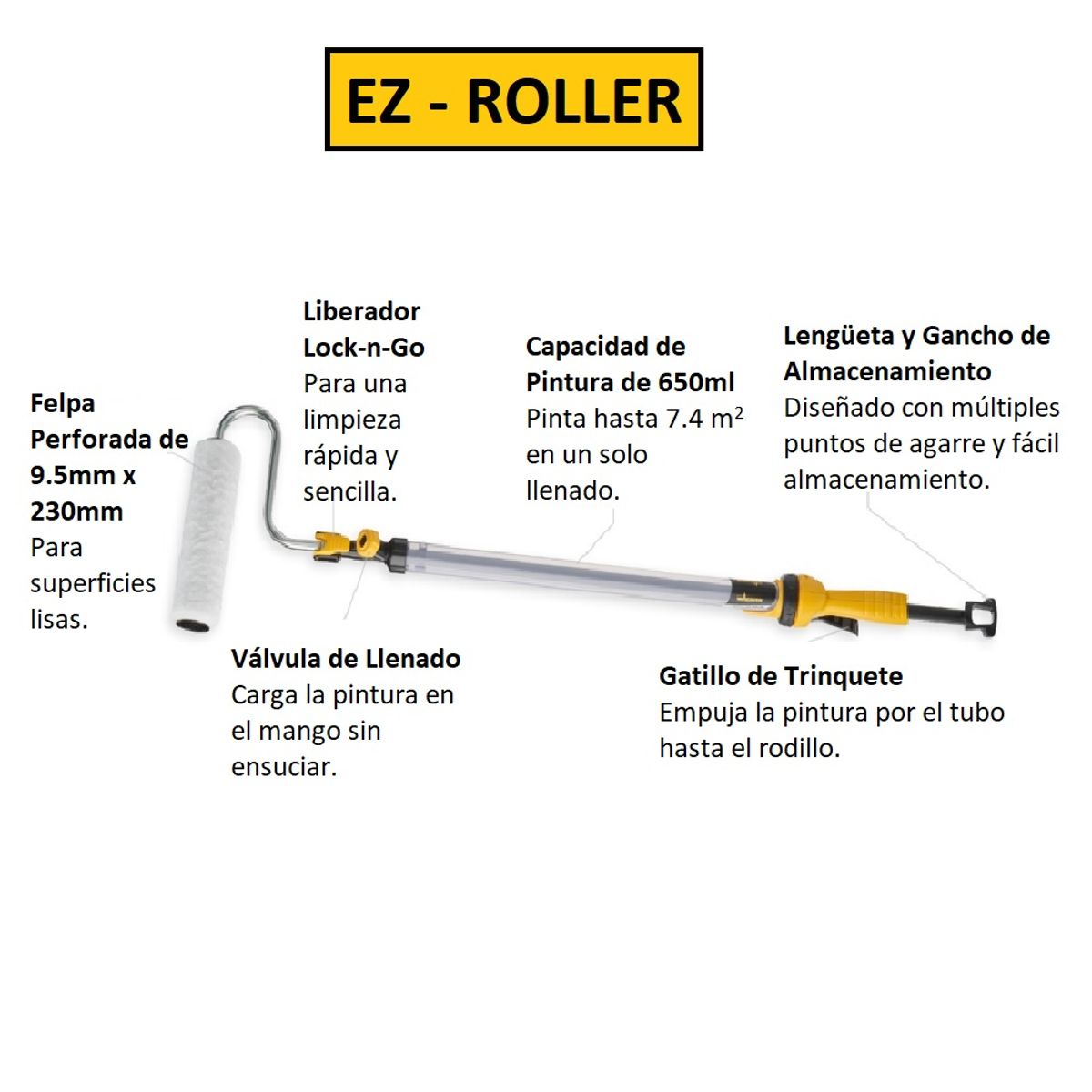 WAGNER - Rodillo para pintar Wagner - EZ ROLLER