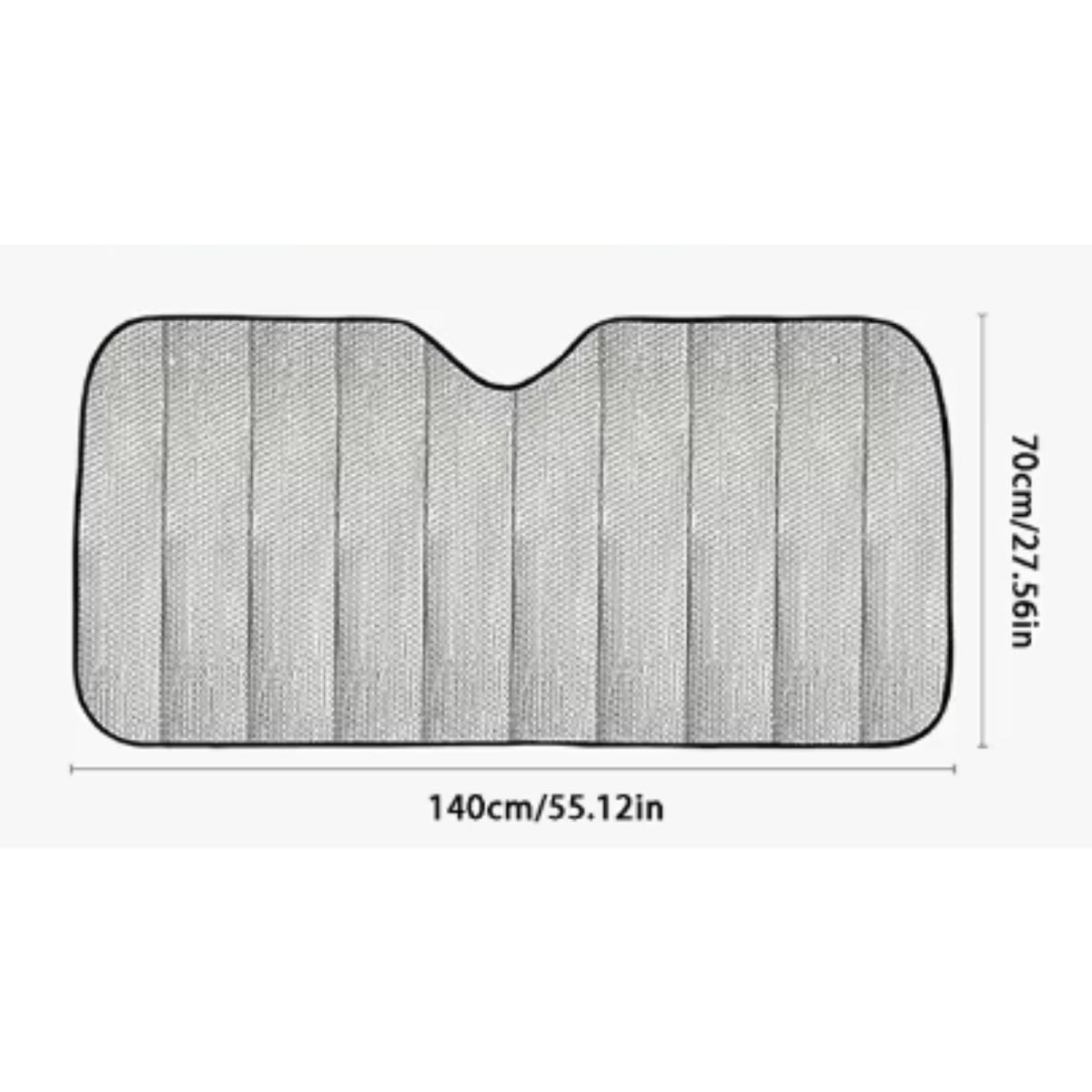 GENERICO - PARASOL PARA VENTANA DELANTERA DE COCHE