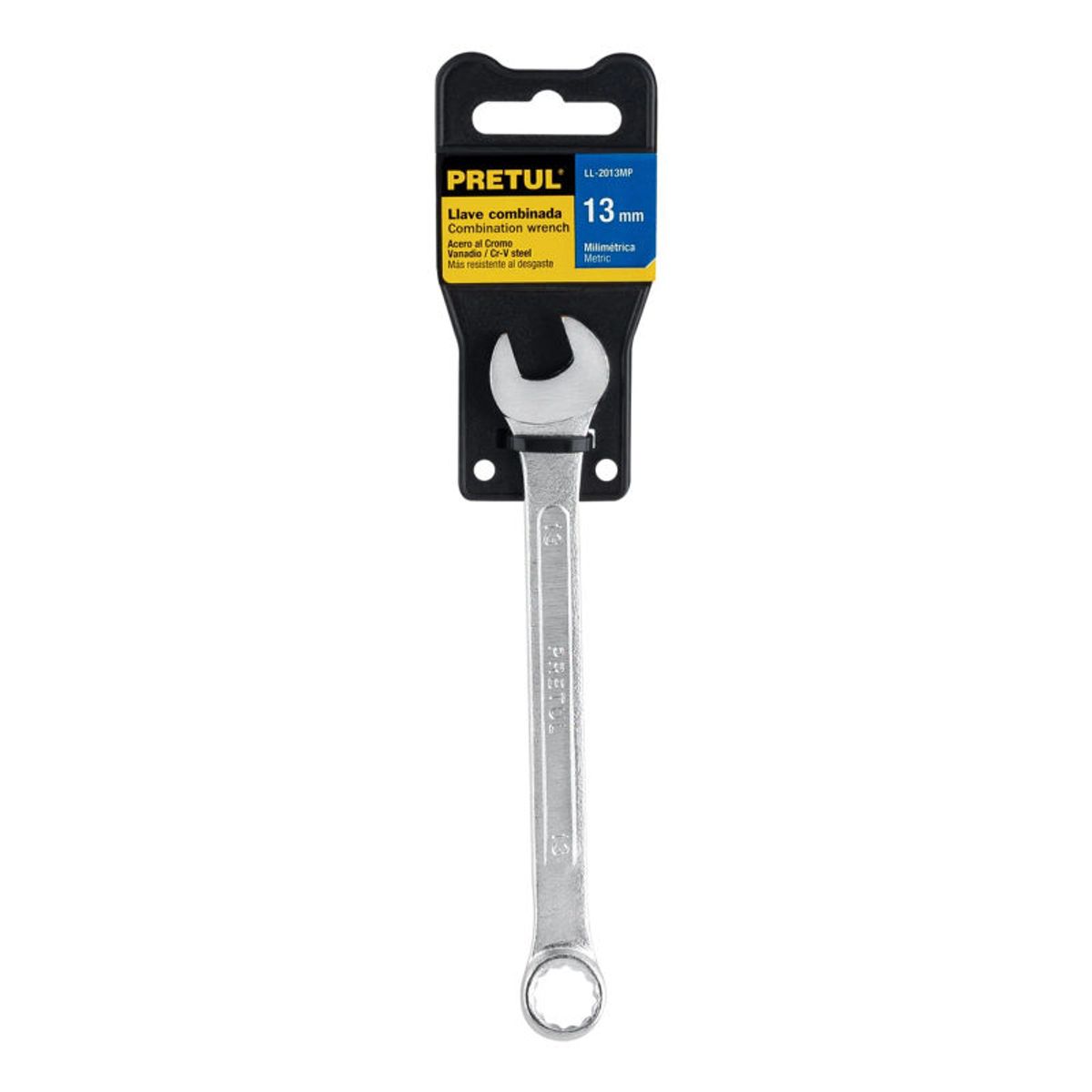 PRETUL - Llave combinada 13 mm x 170 mm de largo Pretul - 21907