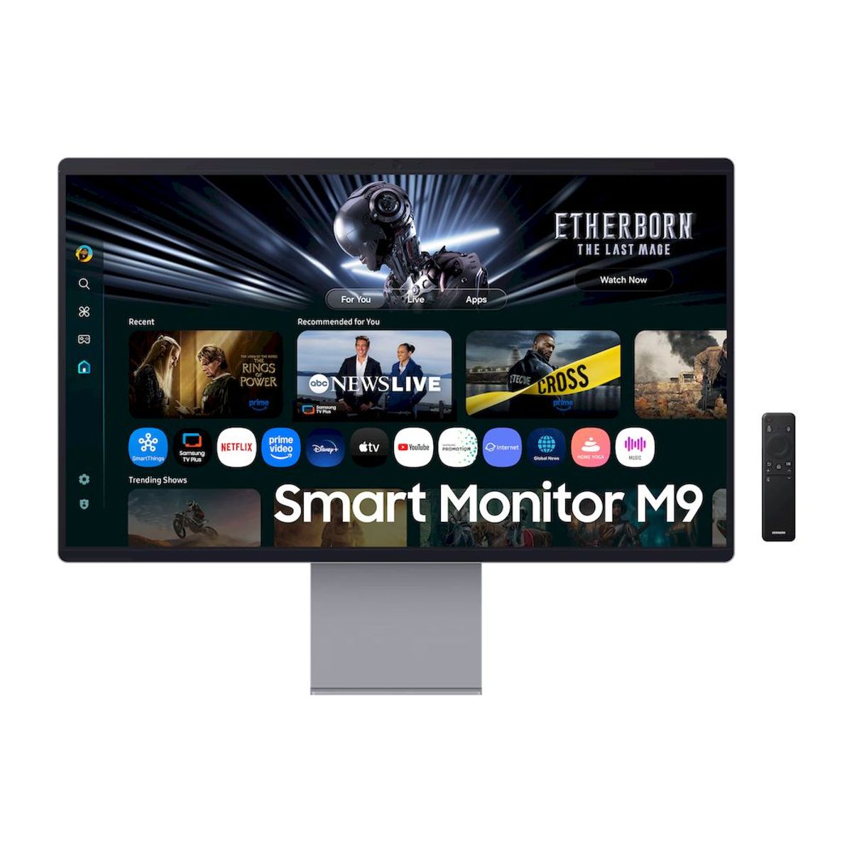 SAMSUNG - Monitor SMART Samsung 32FM902 32 4K M9 IA OLED WIFI BLUETOOTH HDMI DP 003MS 165HZ