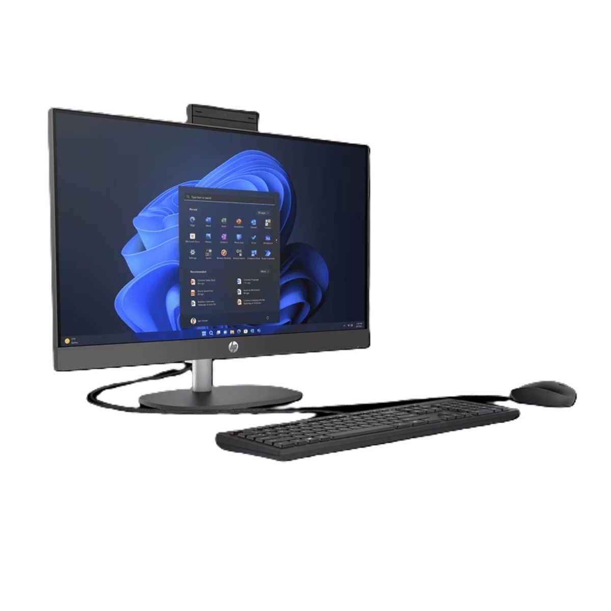 HP - All In One HP Pro One 245 G10 AMD Ryzen 5 512GB SSD 16GB Negro