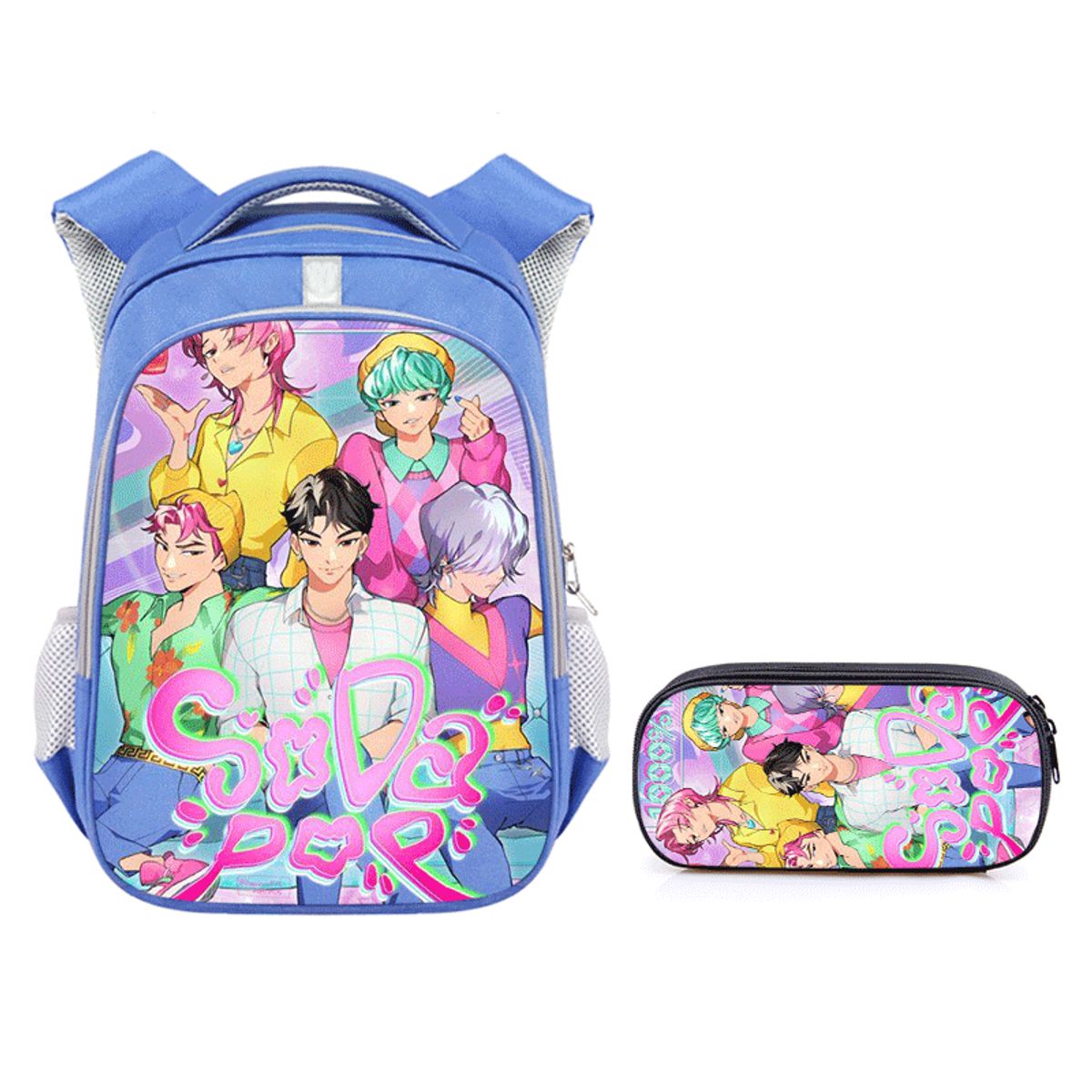 TIOZONEY - Juego de mochila escolar Kpop Las Guerreras K-pop Huntrix Cazadoras de demonios