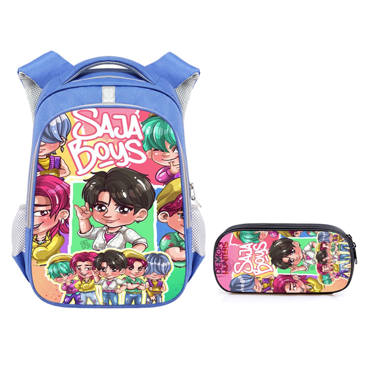 TIOZONEY - Juego de mochila escolar Kpop Las Guerreras K-pop Huntrix Cazadoras de demonios